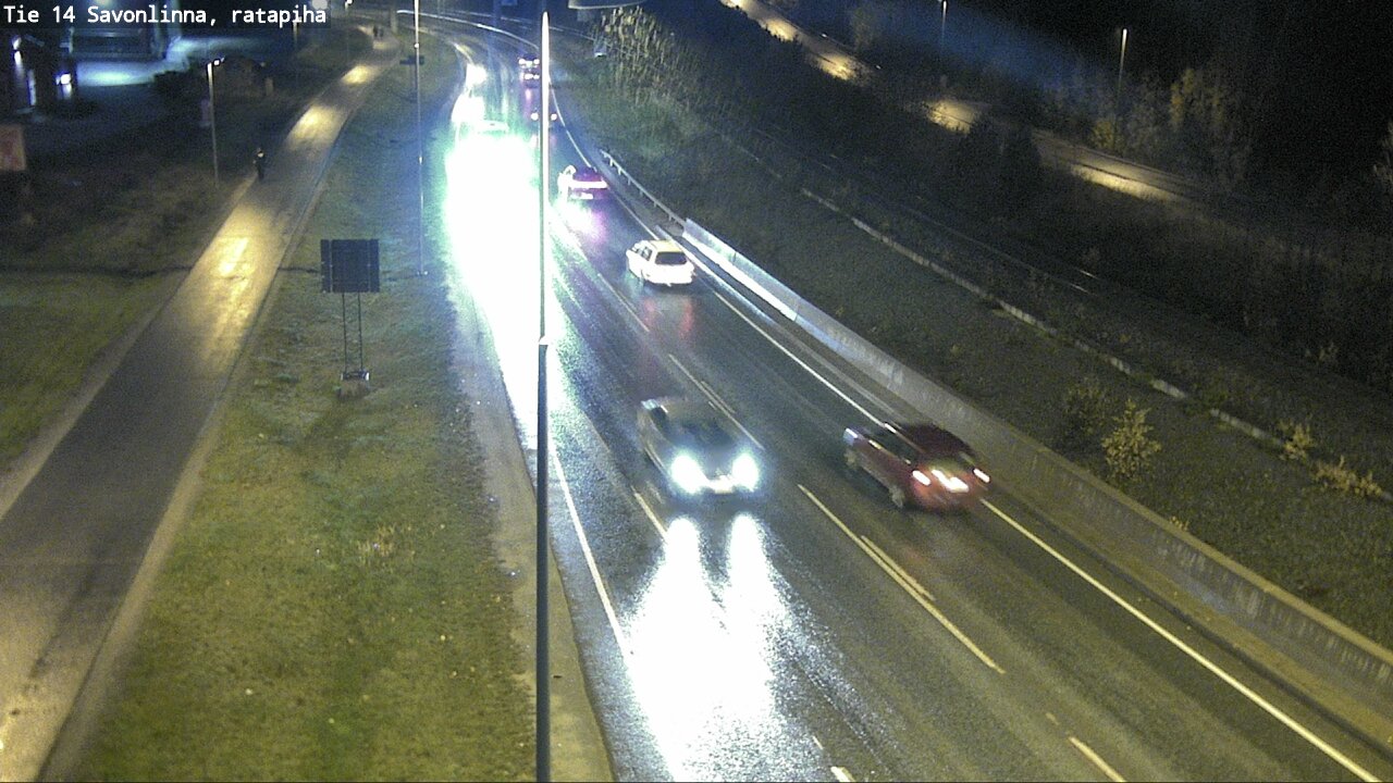 Kelikamerat Kuva Tie 14 Savonlinna, Ratapiha, Savonlinna, Etelä-Savo