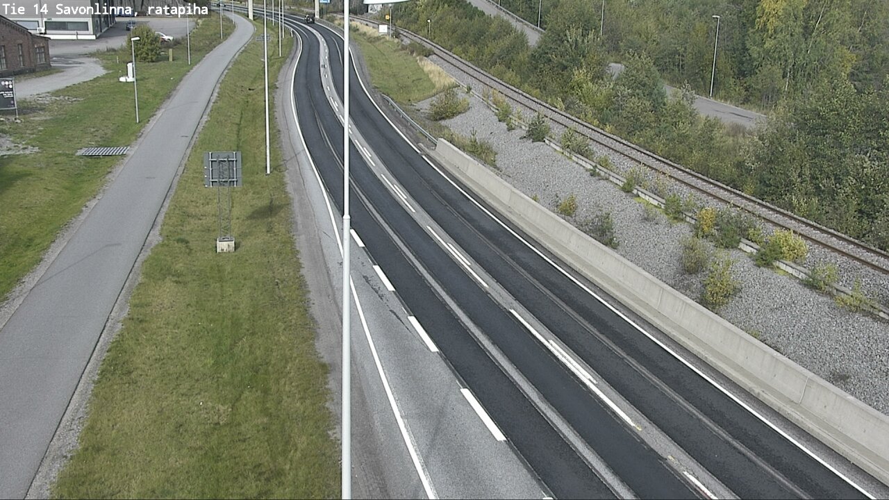 Weather Camera Image Road 14 Savonlinna, Ratapiha, Savonlinna, Etelä-Savo