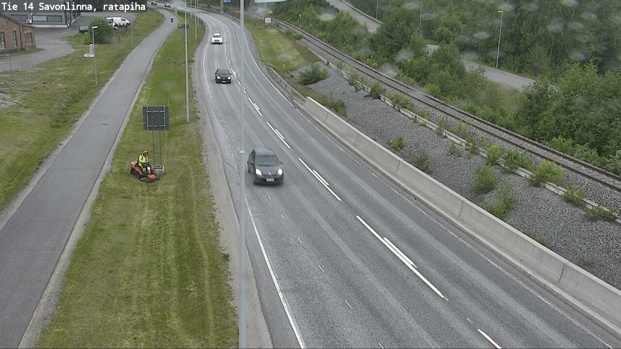 Kelikamerat Kuva Tie 14 Savonlinna, Ratapiha, Savonlinna, Etelä-Savo