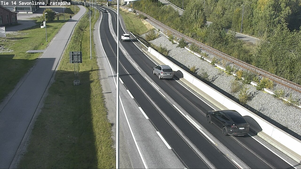 Weather Camera Image Road 14 Savonlinna, Ratapiha, Savonlinna, Etelä-Savo
