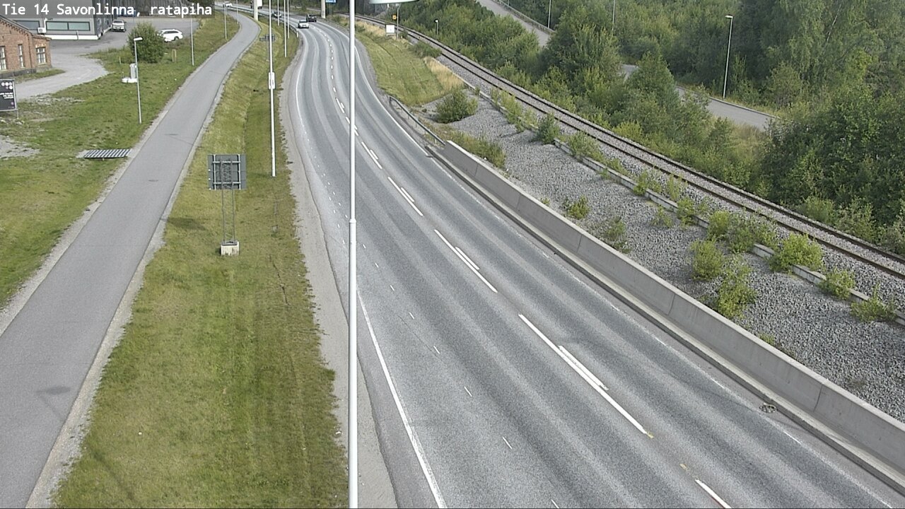 Kelikamerat Kuva Tie 14 Savonlinna, Ratapiha, Savonlinna, Etelä-Savo