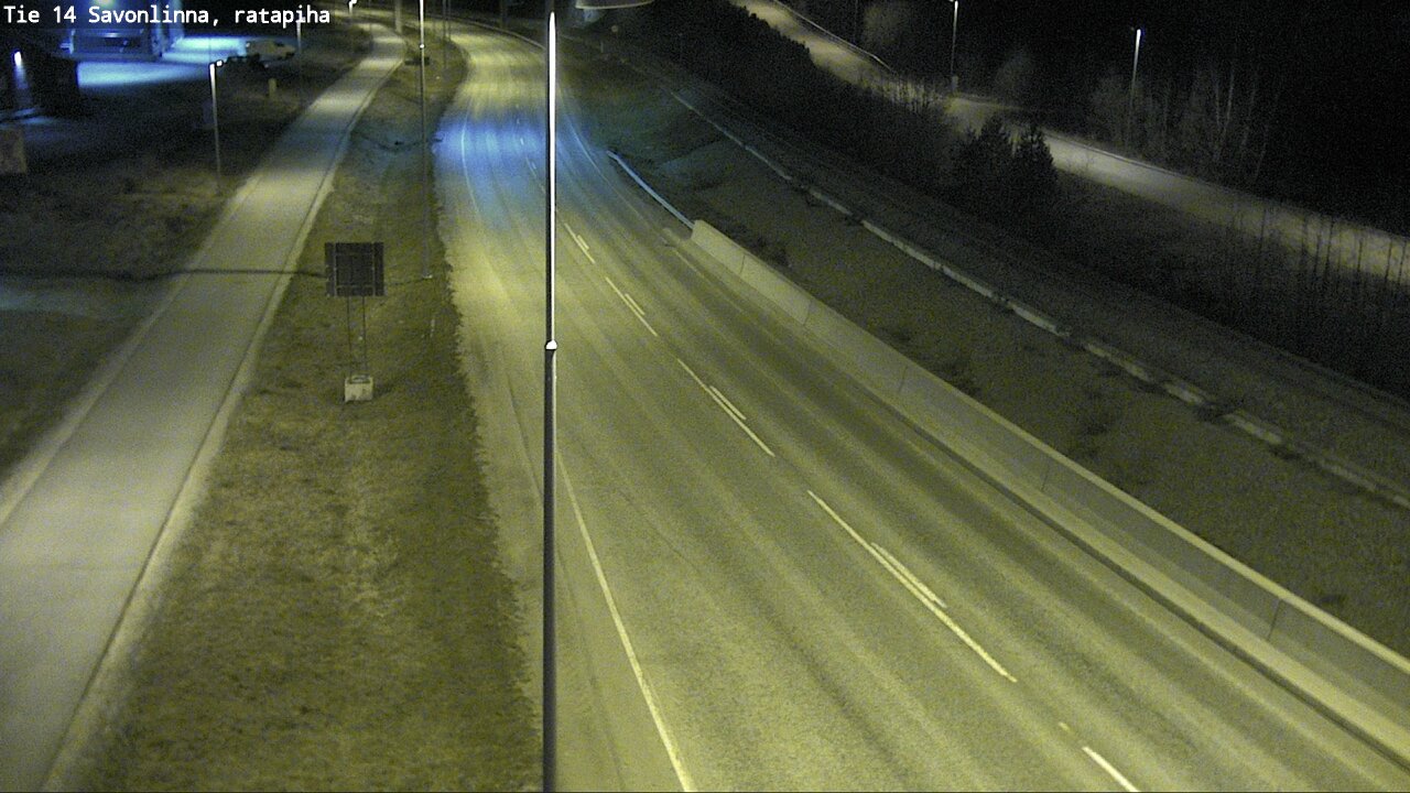 Weather Camera Image Road 14 Savonlinna, Ratapiha, Savonlinna, Etelä-Savo