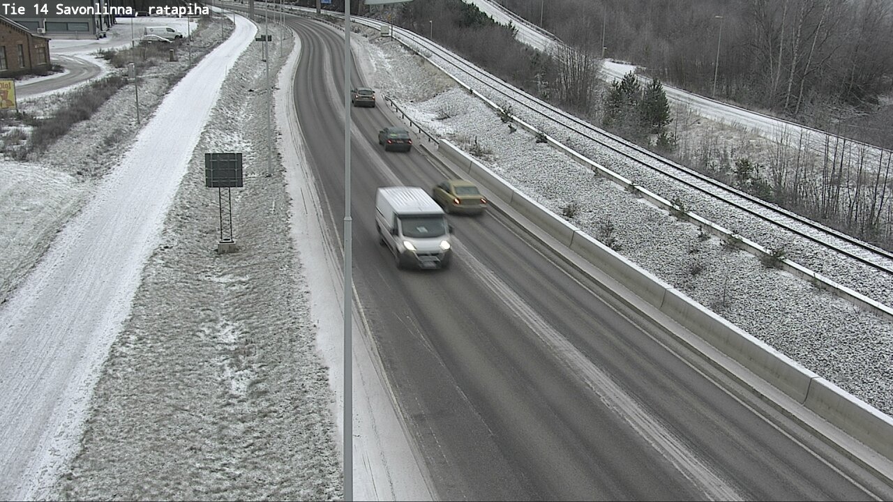 Kelikamerat Kuva Tie 14 Savonlinna, Ratapiha, Savonlinna, Etelä-Savo