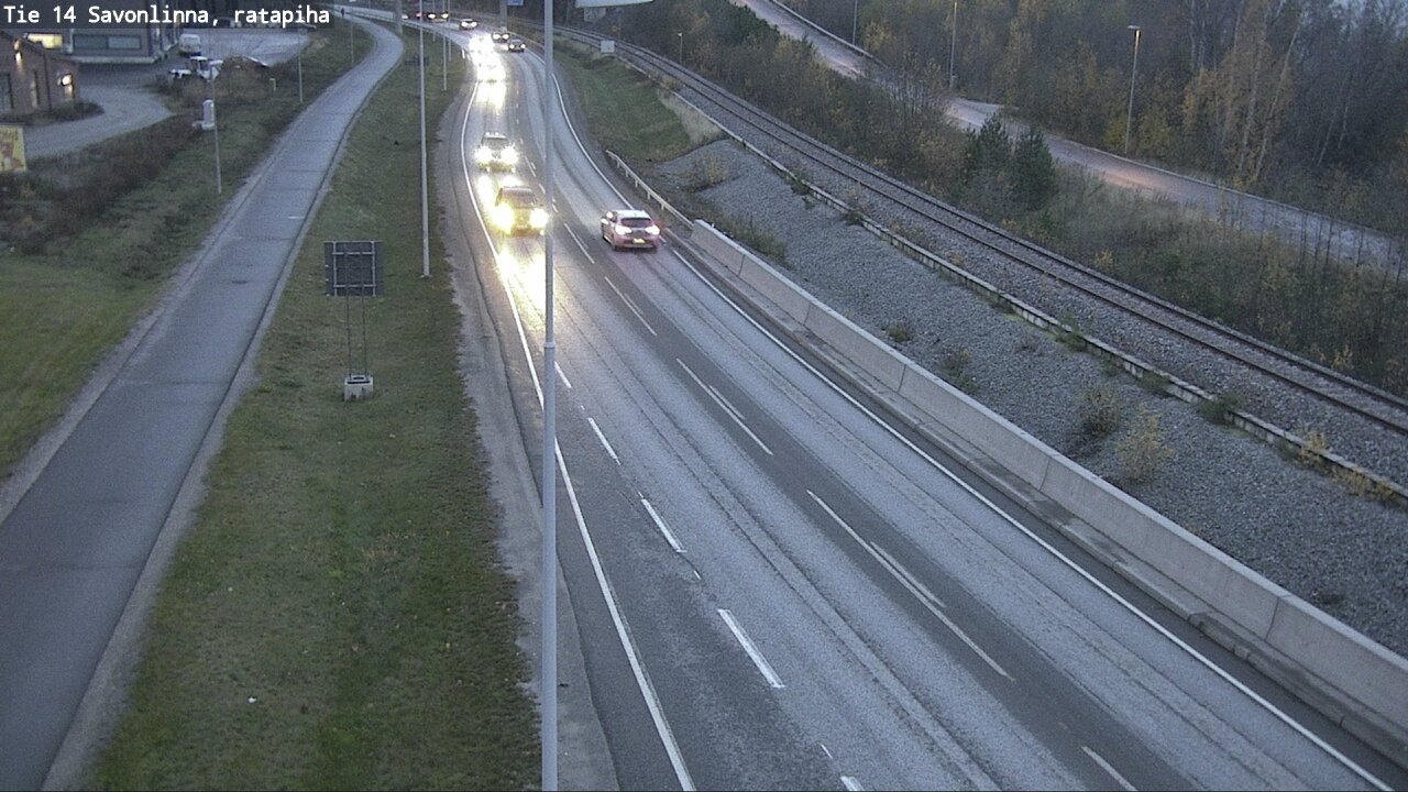 Kelikamerat Kuva Tie 14 Savonlinna, Ratapiha, Savonlinna, Etelä-Savo