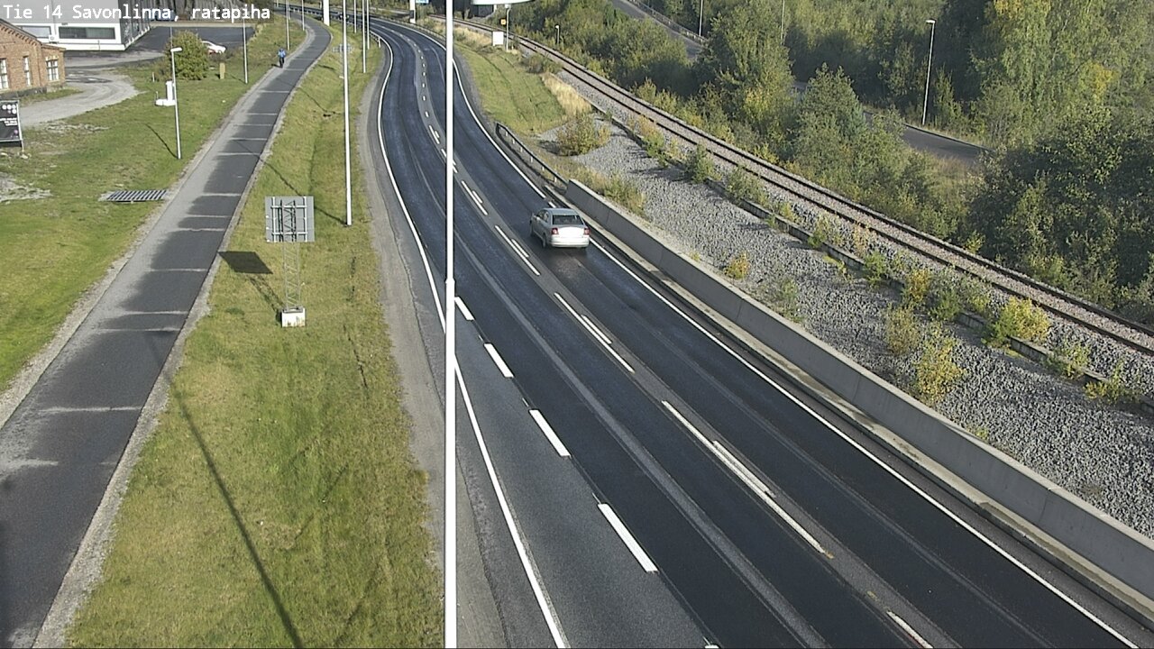 Weather Camera Image Road 14 Savonlinna, Ratapiha, Savonlinna, Etelä-Savo
