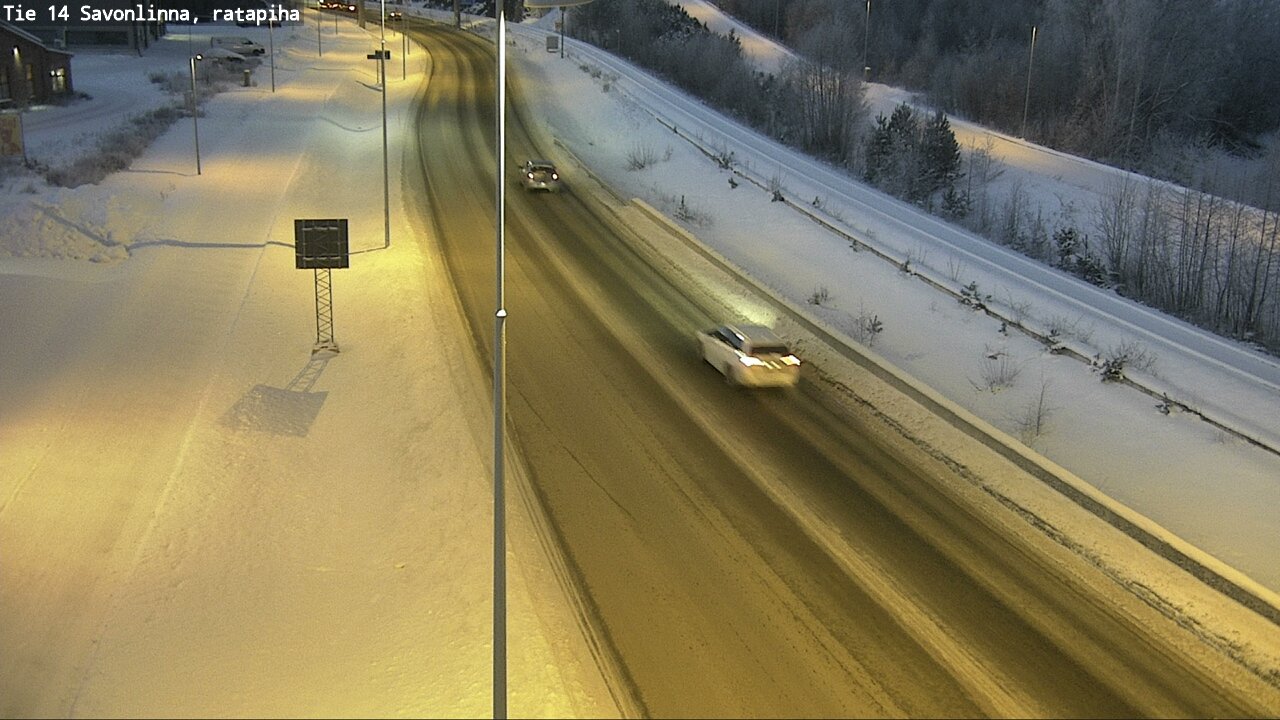 Kelikamerat Kuva Tie 14 Savonlinna, Ratapiha, Savonlinna, Etelä-Savo