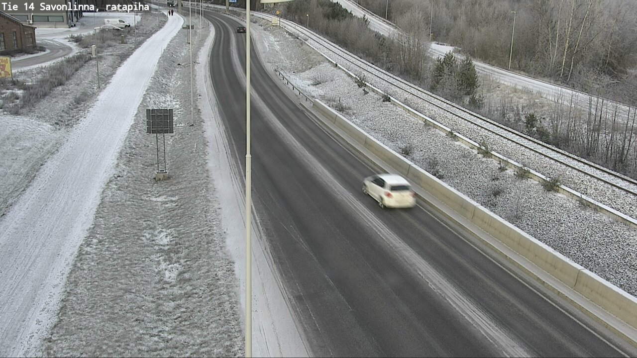 Kelikamerat Kuva Tie 14 Savonlinna, Ratapiha, Savonlinna, Etelä-Savo