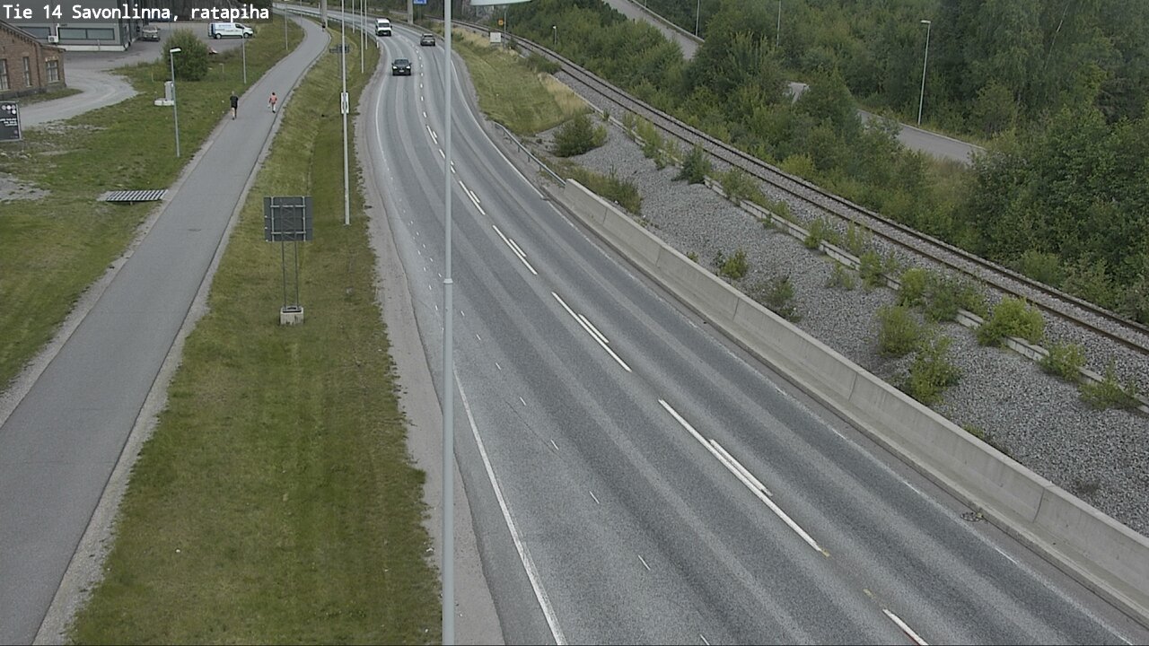 Weather Camera Image Road 14 Savonlinna, Ratapiha, Savonlinna, Etelä-Savo