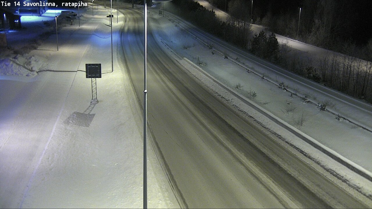 Kelikamerat Kuva Tie 14 Savonlinna, Ratapiha, Savonlinna, Etelä-Savo