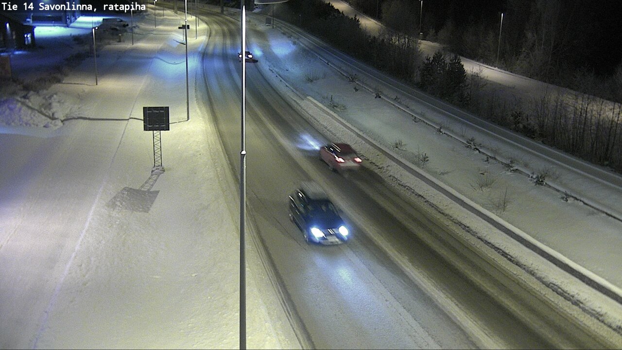 Kelikamerat Kuva Tie 14 Savonlinna, Ratapiha, Savonlinna, Etelä-Savo