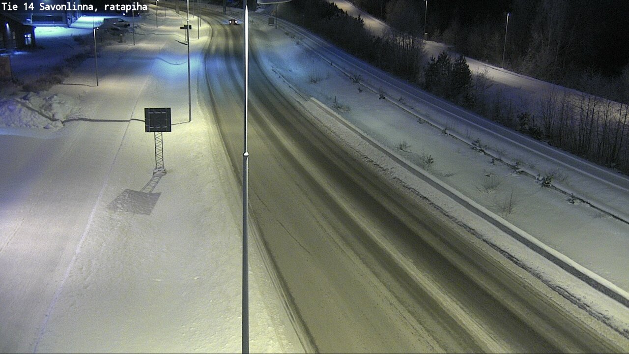 Kelikamerat Kuva Tie 14 Savonlinna, Ratapiha, Savonlinna, Etelä-Savo