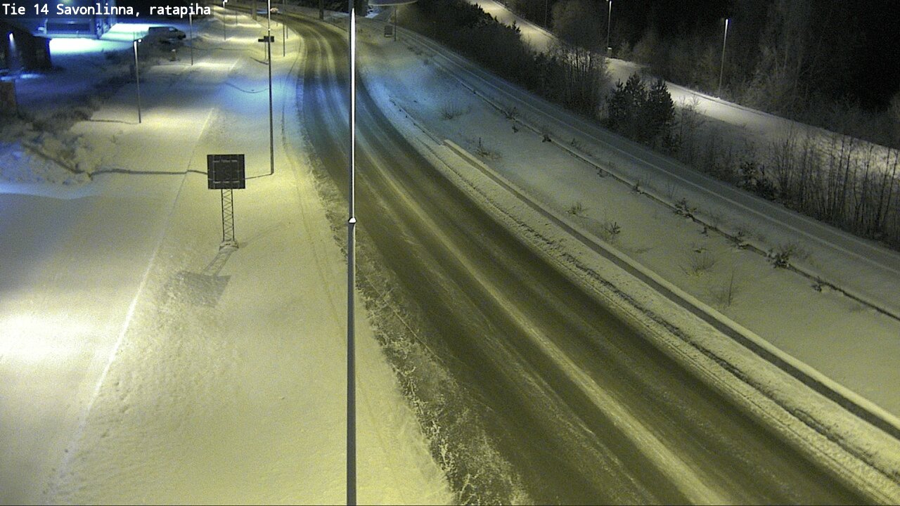 Kelikamerat Kuva Tie 14 Savonlinna, Ratapiha, Savonlinna, Etelä-Savo