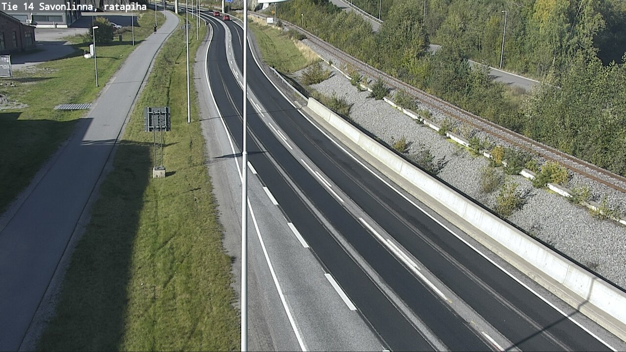 Weather Camera Image Road 14 Savonlinna, Ratapiha, Savonlinna, Etelä-Savo