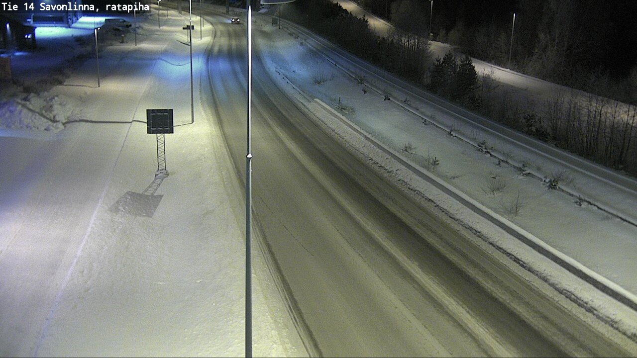 Kelikamerat Kuva Tie 14 Savonlinna, Ratapiha, Savonlinna, Etelä-Savo