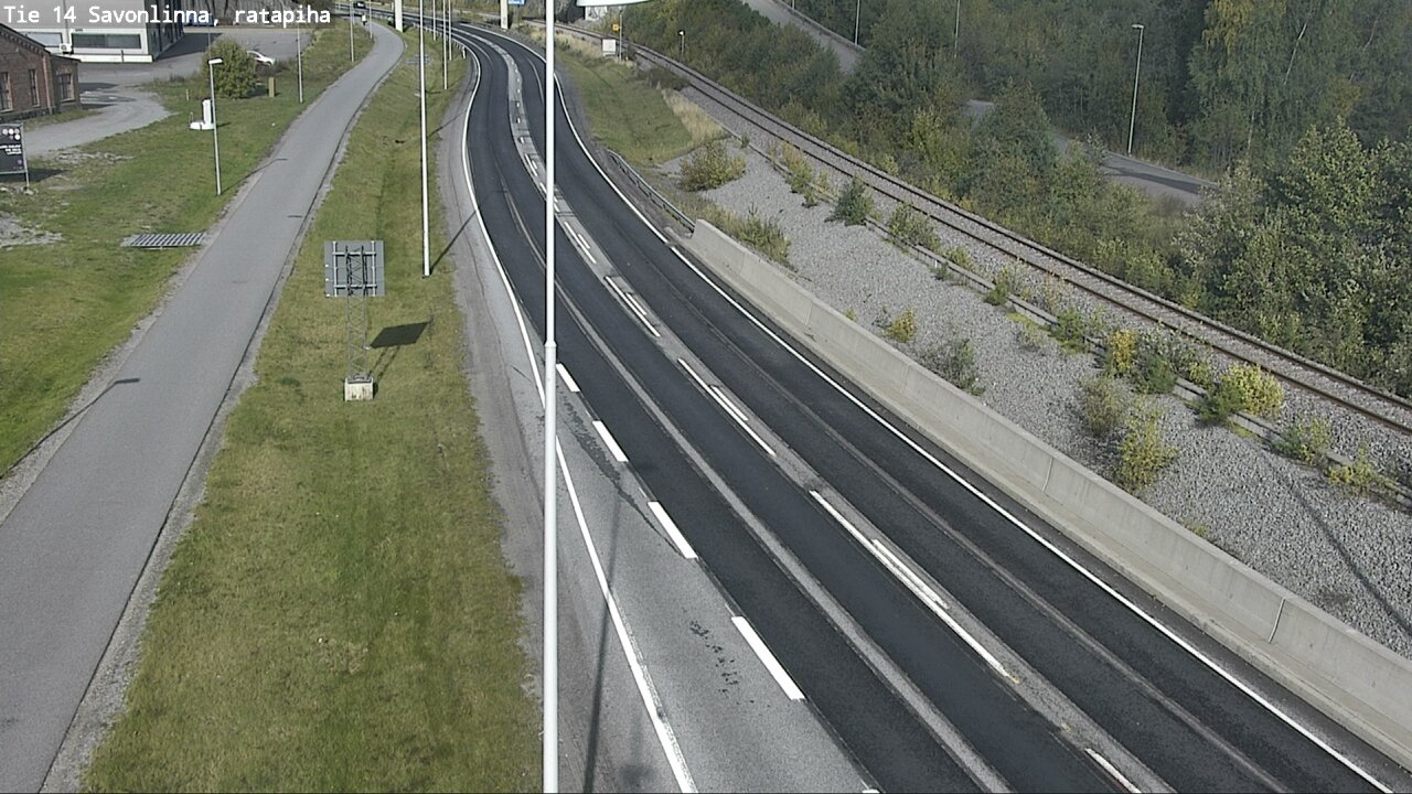 Weather Camera Image Road 14 Savonlinna, Ratapiha, Savonlinna, Etelä-Savo