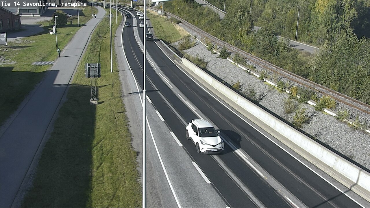 Weather Camera Image Road 14 Savonlinna, Ratapiha, Savonlinna, Etelä-Savo