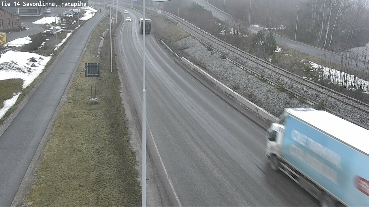 Weather Camera Image Road 14 Savonlinna, Ratapiha, Savonlinna, Etelä-Savo