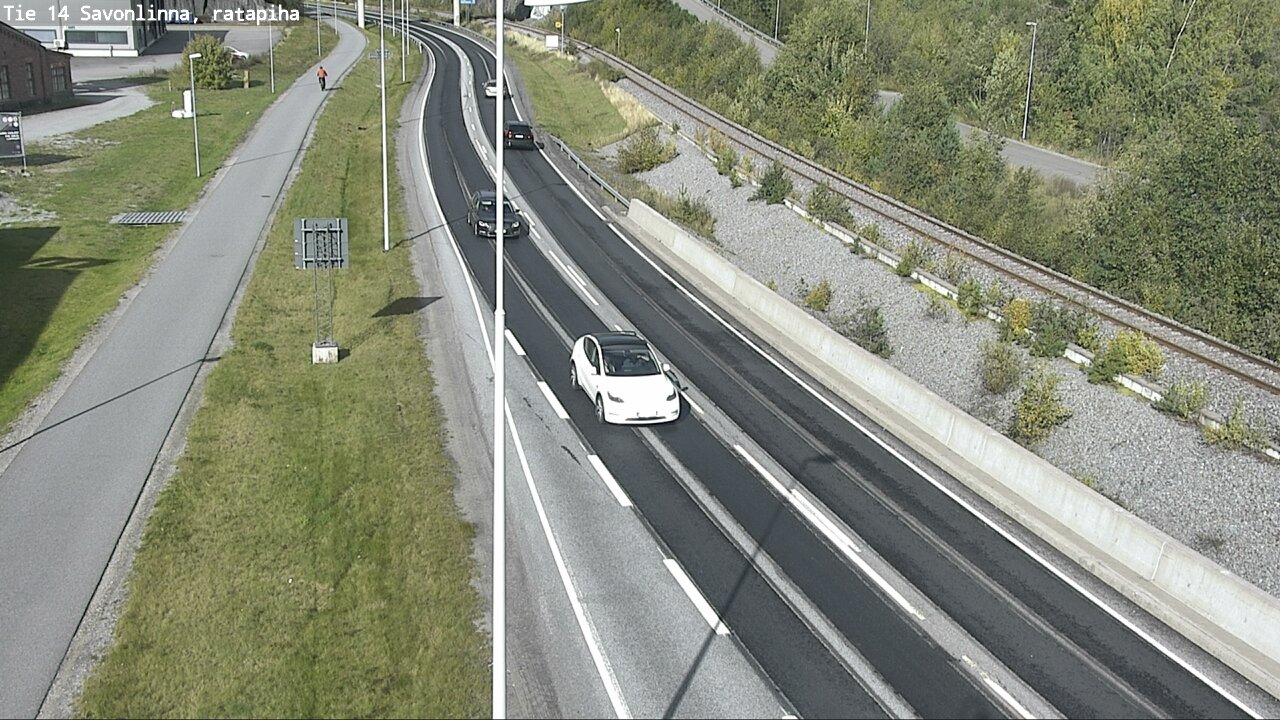Weather Camera Image Road 14 Savonlinna, Ratapiha, Savonlinna, Etelä-Savo