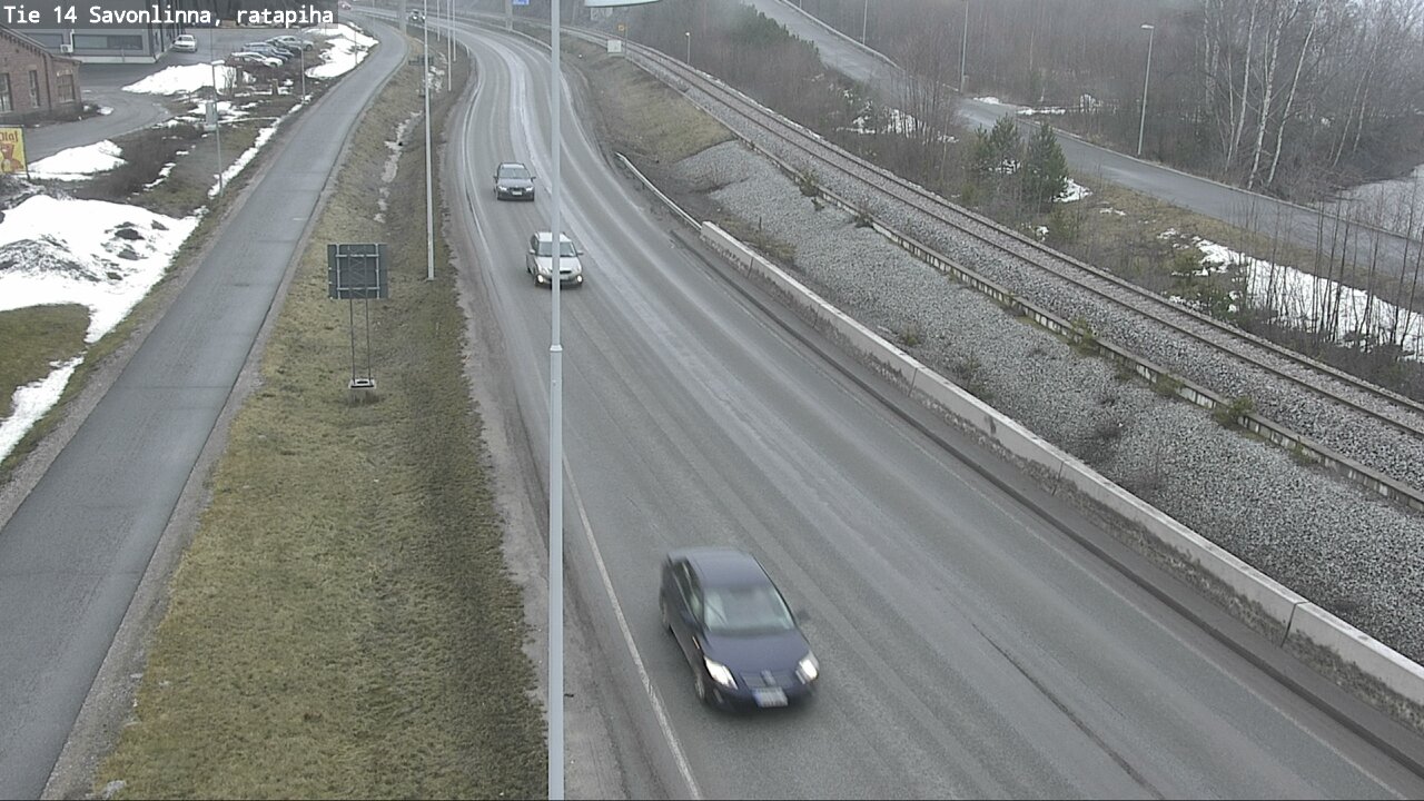Weather Camera Image Road 14 Savonlinna, Ratapiha, Savonlinna, Etelä-Savo