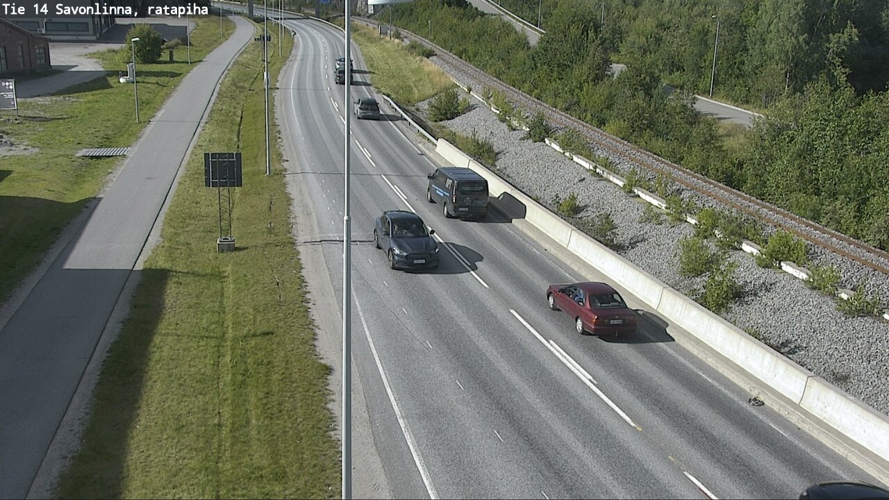 Kelikamerat Kuva Tie 14 Savonlinna, Ratapiha, Savonlinna, Etelä-Savo
