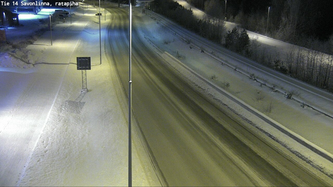 Kelikamerat Kuva Tie 14 Savonlinna, Ratapiha, Savonlinna, Etelä-Savo