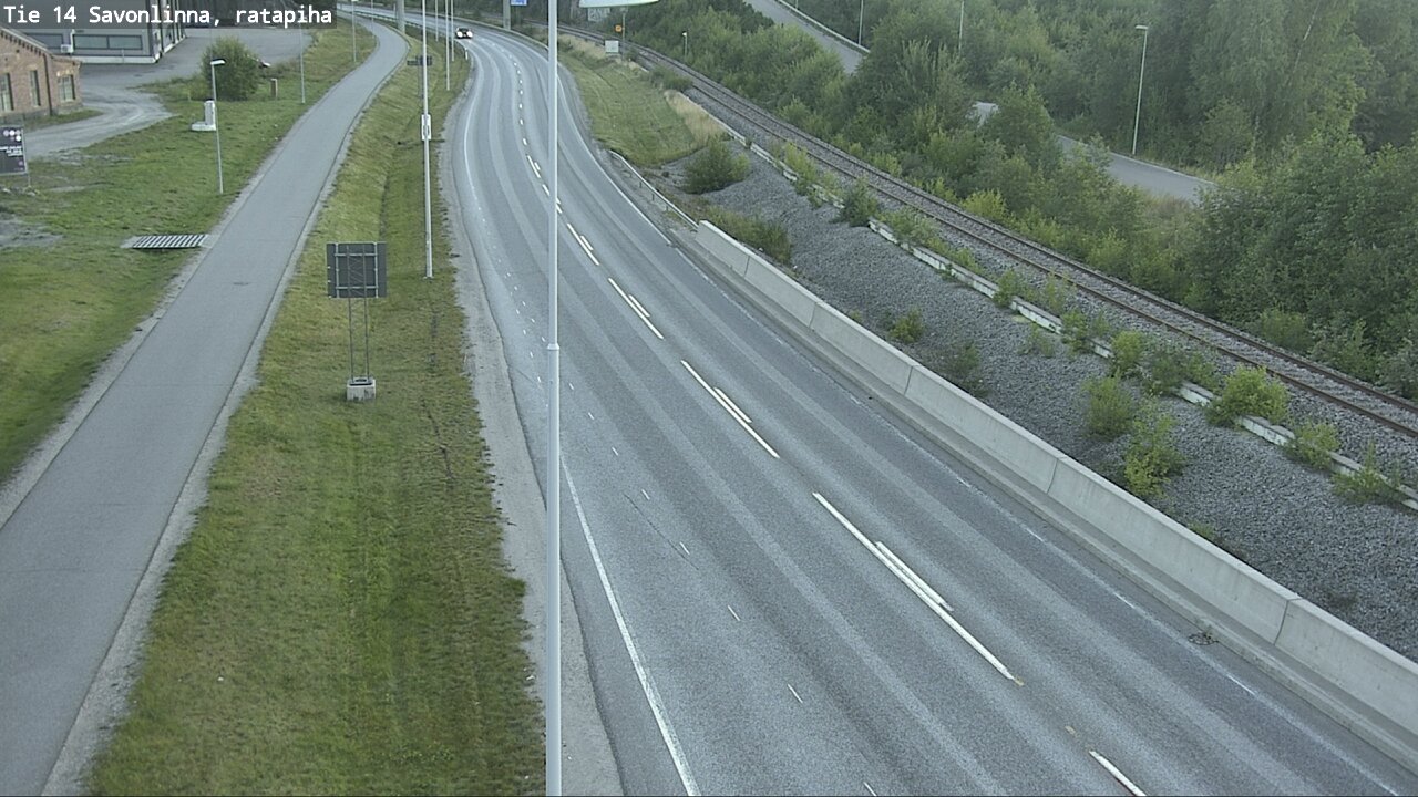 Kelikamerat Kuva Tie 14 Savonlinna, Ratapiha, Savonlinna, Etelä-Savo