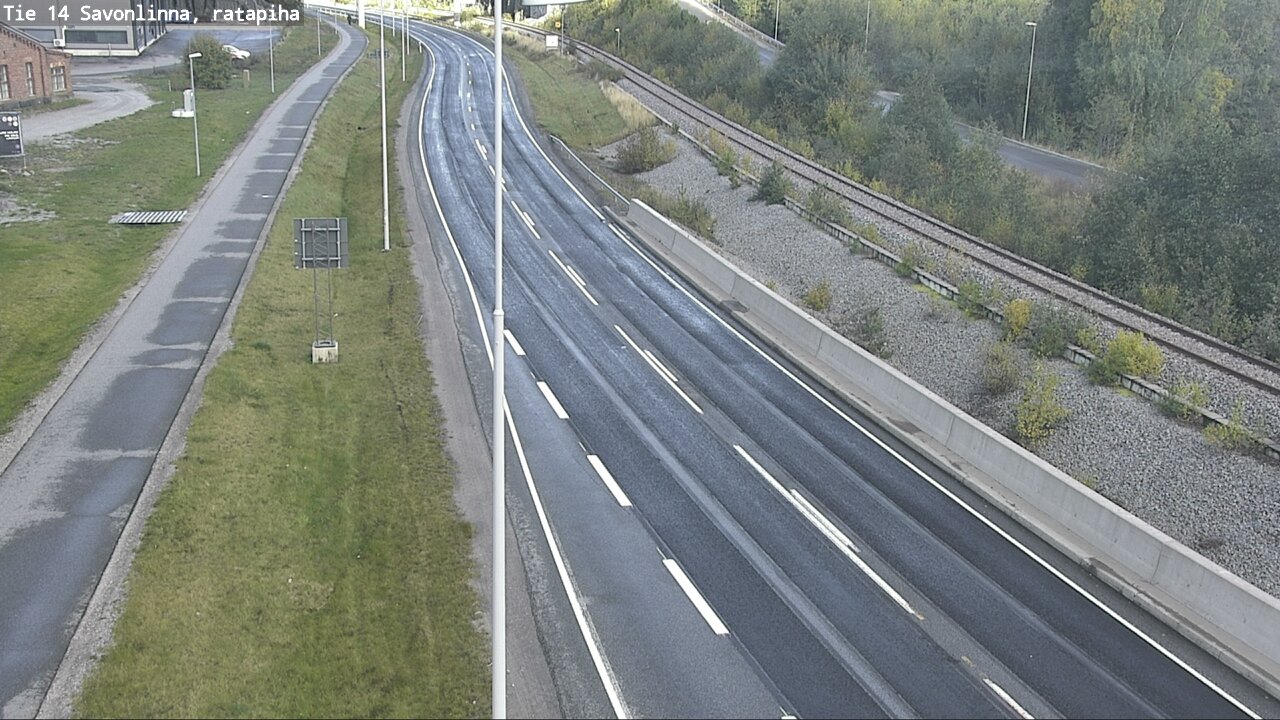 Weather Camera Image Road 14 Savonlinna, Ratapiha, Savonlinna, Etelä-Savo
