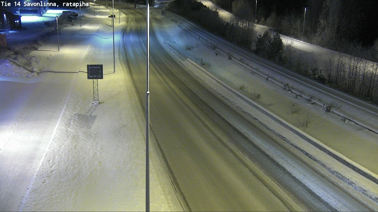 Kelikamerat Kuva Tie 14 Savonlinna, Ratapiha, Savonlinna, Etelä-Savo