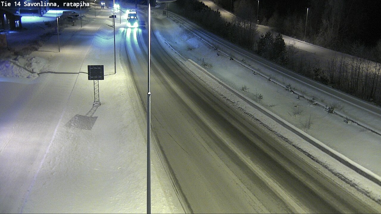 Kelikamerat Kuva Tie 14 Savonlinna, Ratapiha, Savonlinna, Etelä-Savo