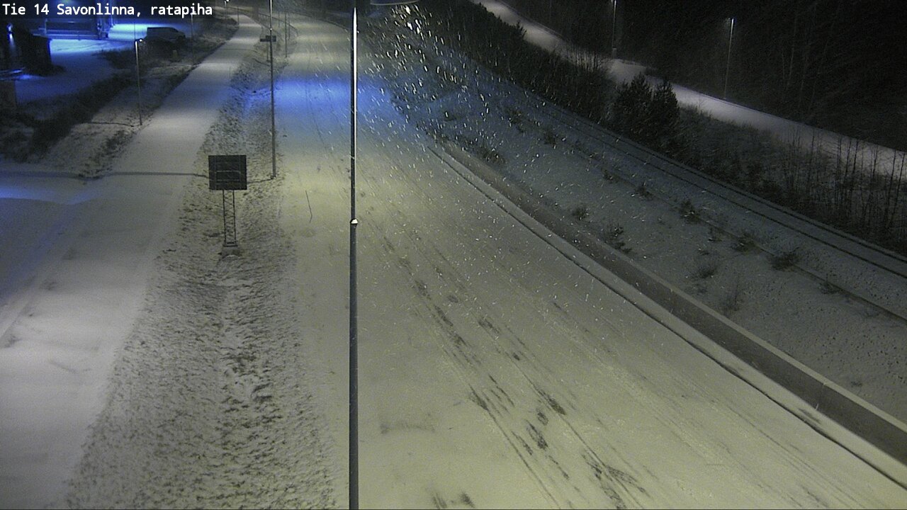 Kelikamerat Kuva Tie 14 Savonlinna, Ratapiha, Savonlinna, Etelä-Savo