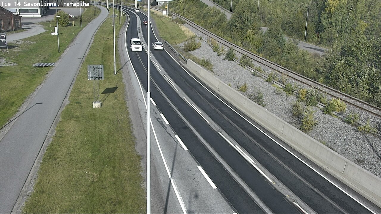 Weather Camera Image Road 14 Savonlinna, Ratapiha, Savonlinna, Etelä-Savo