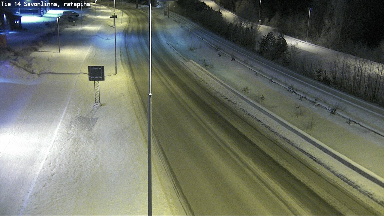 Kelikamerat Kuva Tie 14 Savonlinna, Ratapiha, Savonlinna, Etelä-Savo