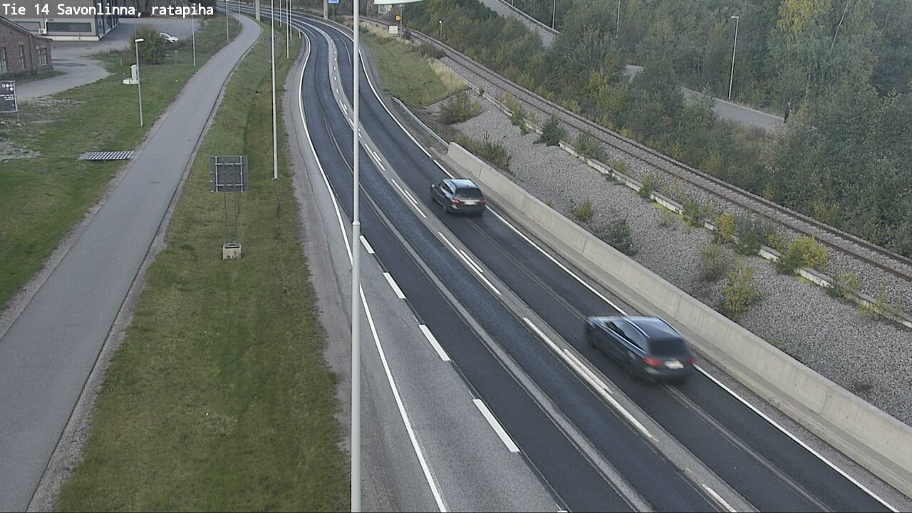 Weather Camera Image Road 14 Savonlinna, Ratapiha, Savonlinna, Etelä-Savo