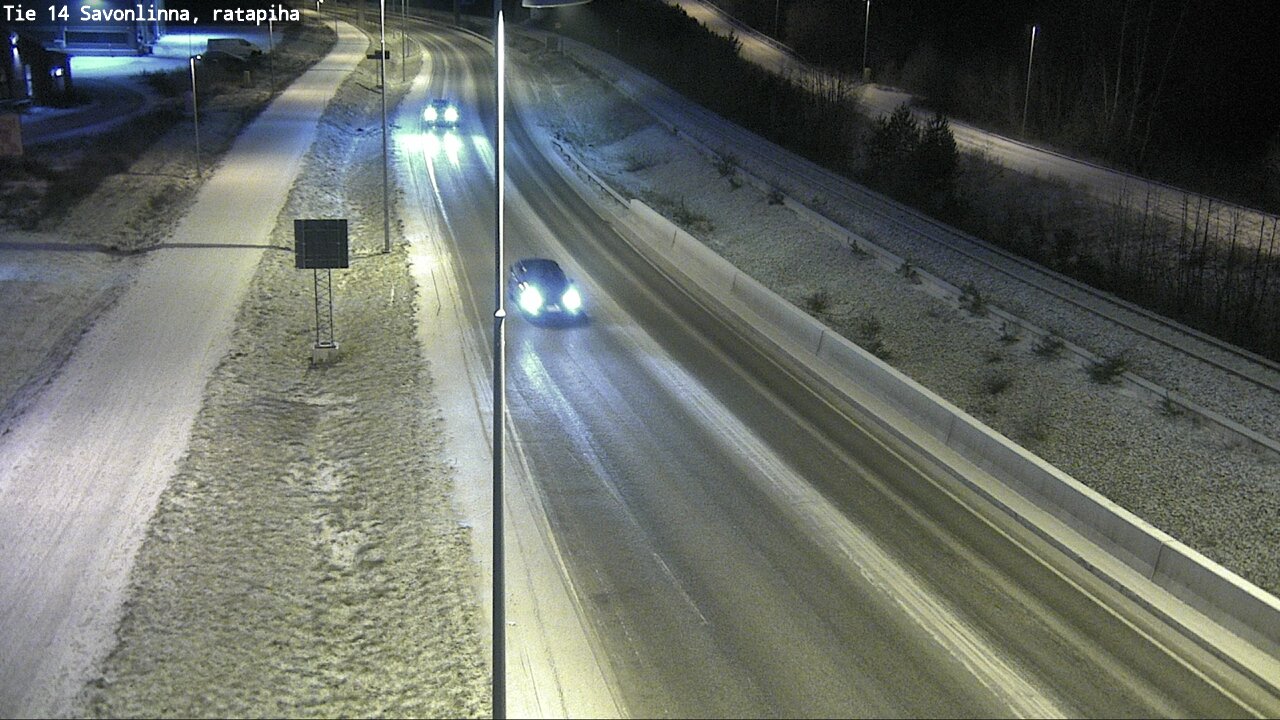 Kelikamerat Kuva Tie 14 Savonlinna, Ratapiha, Savonlinna, Etelä-Savo