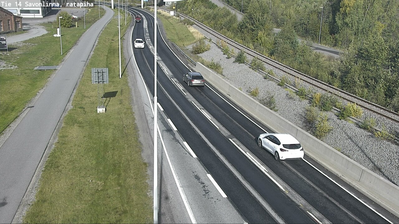 Weather Camera Image Road 14 Savonlinna, Ratapiha, Savonlinna, Etelä-Savo
