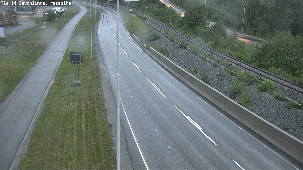 Kelikamerat Kuva Tie 14 Savonlinna, Ratapiha, Savonlinna, Etelä-Savo