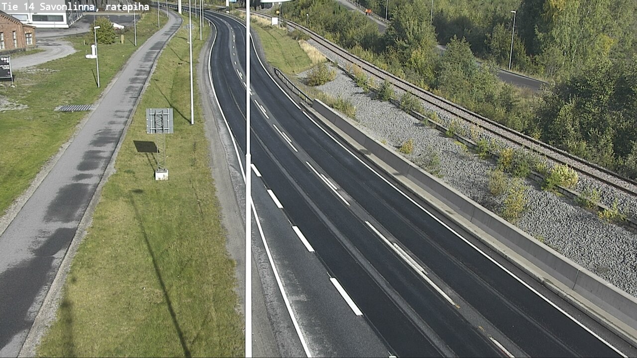 Weather Camera Image Road 14 Savonlinna, Ratapiha, Savonlinna, Etelä-Savo