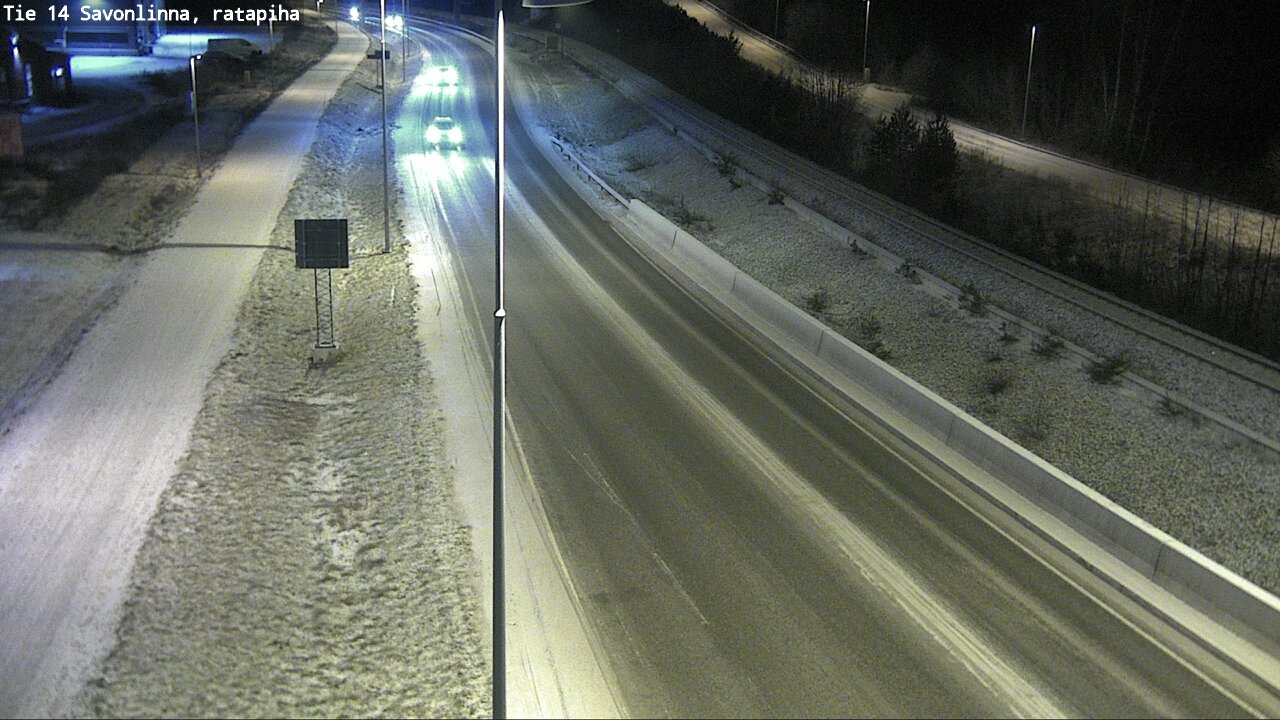 Kelikamerat Kuva Tie 14 Savonlinna, Ratapiha, Savonlinna, Etelä-Savo