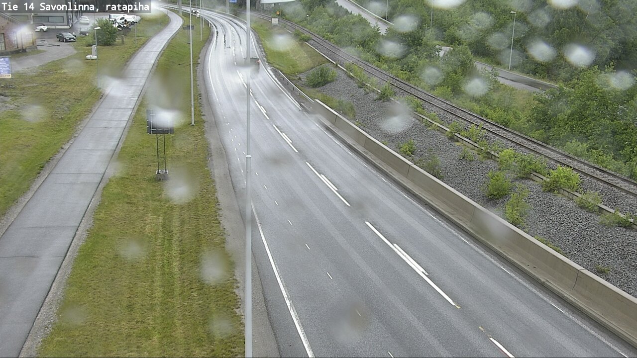 Weather Camera Image Road 14 Savonlinna, Ratapiha, Savonlinna, Etelä-Savo