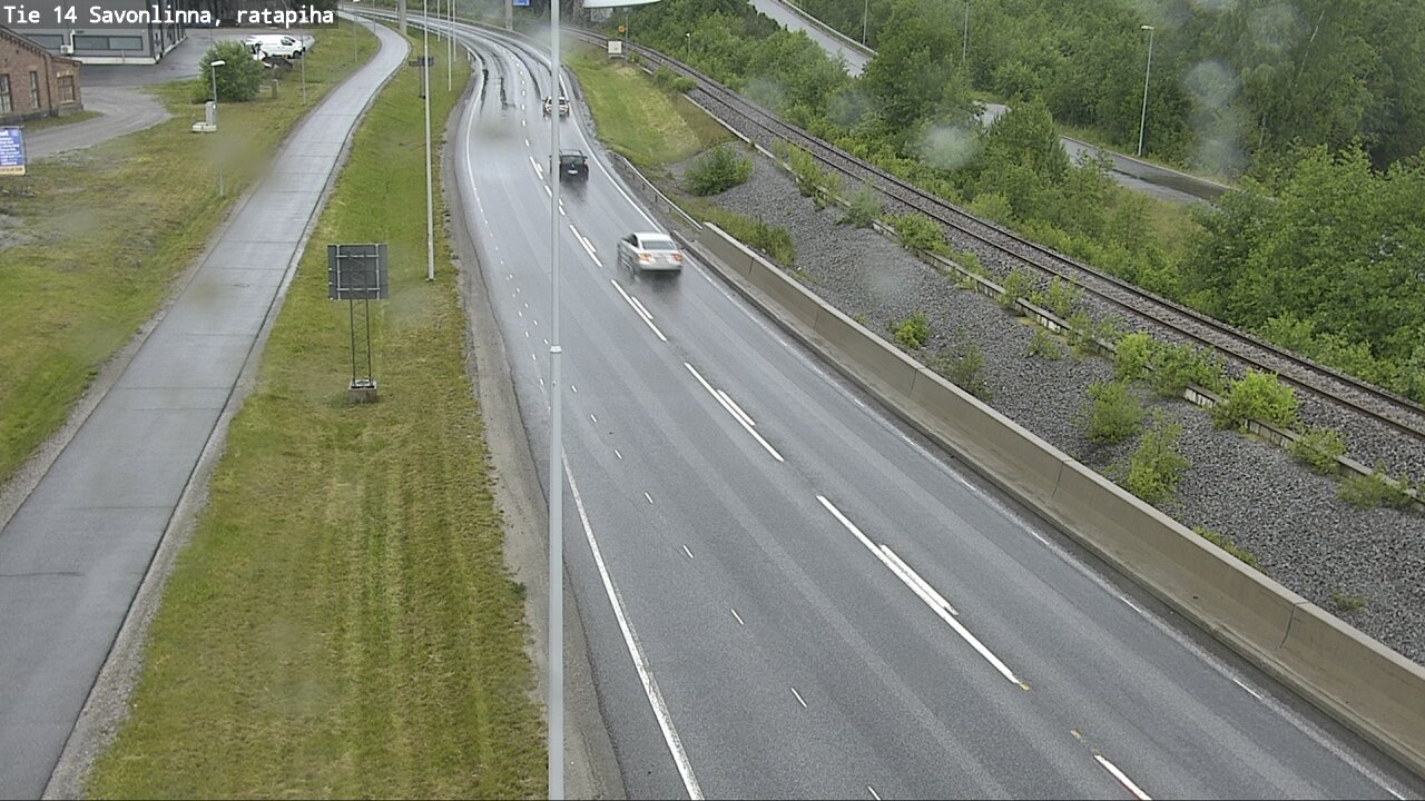 Kelikamerat Kuva Tie 14 Savonlinna, Ratapiha, Savonlinna, Etelä-Savo