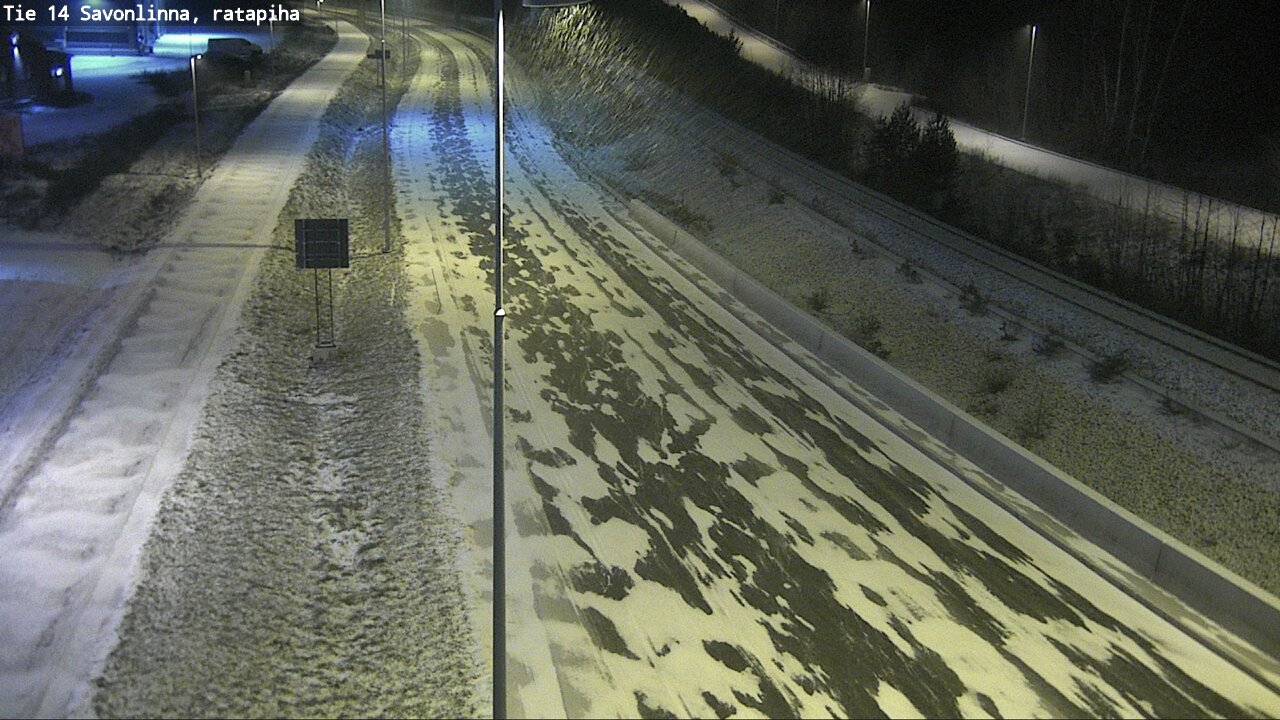 Kelikamerat Kuva Tie 14 Savonlinna, Ratapiha, Savonlinna, Etelä-Savo