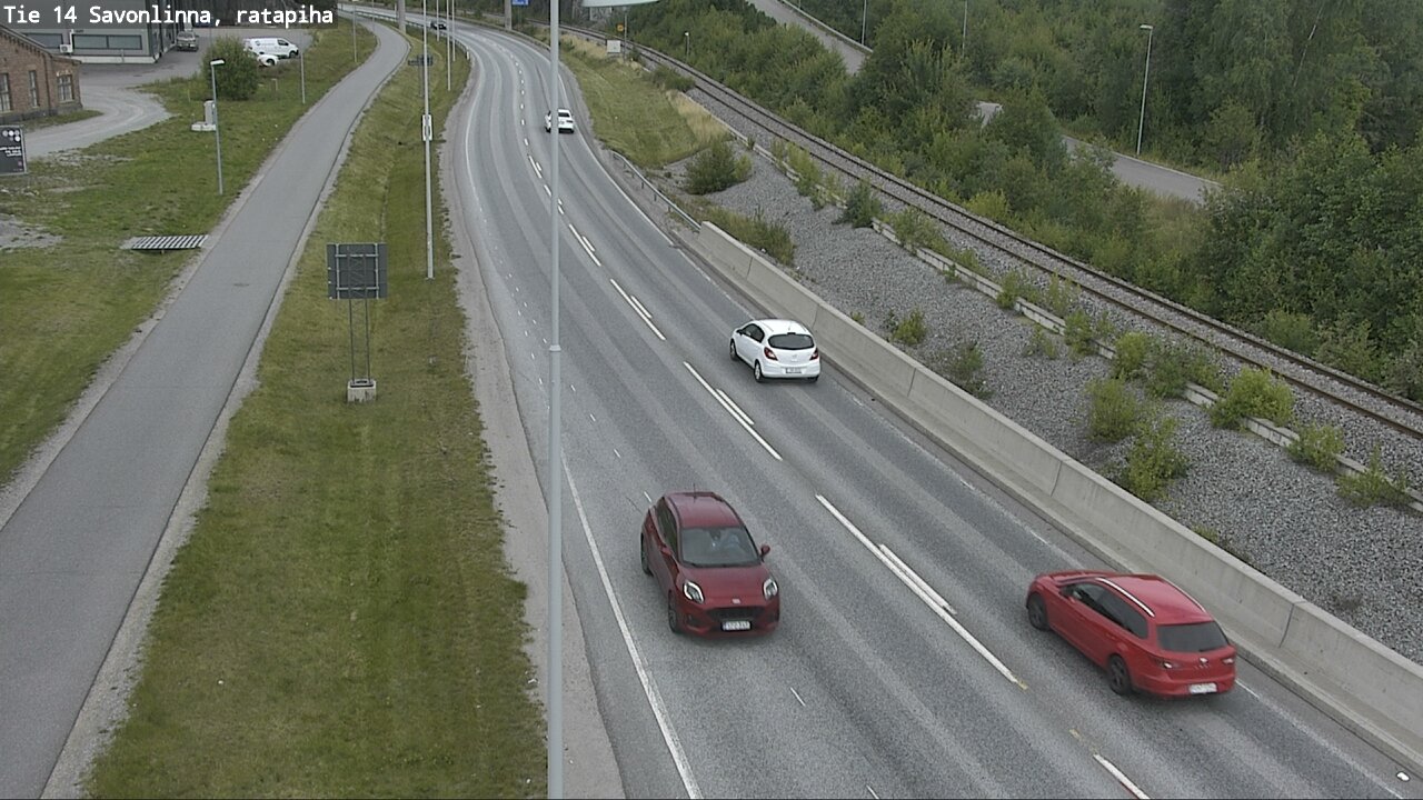 Weather Camera Image Road 14 Savonlinna, Ratapiha, Savonlinna, Etelä-Savo