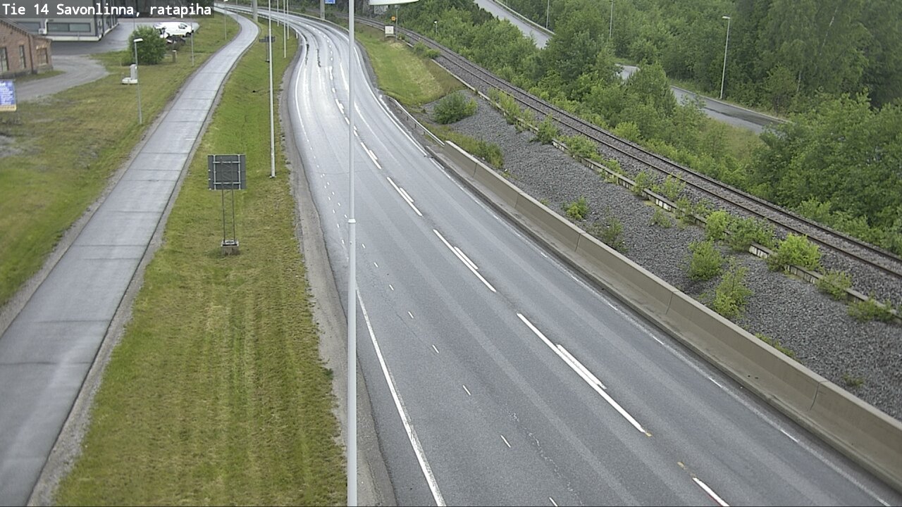 Kelikamerat Kuva Tie 14 Savonlinna, Ratapiha, Savonlinna, Etelä-Savo