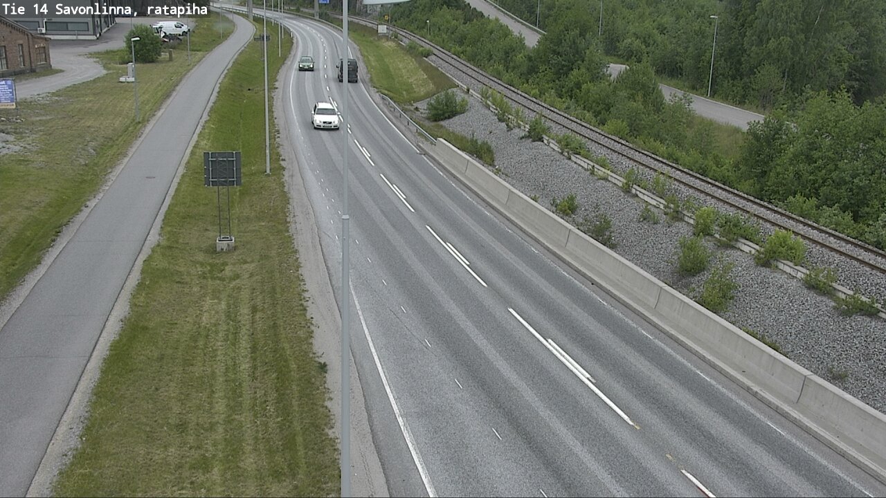 Kelikamerat Kuva Tie 14 Savonlinna, Ratapiha, Savonlinna, Etelä-Savo