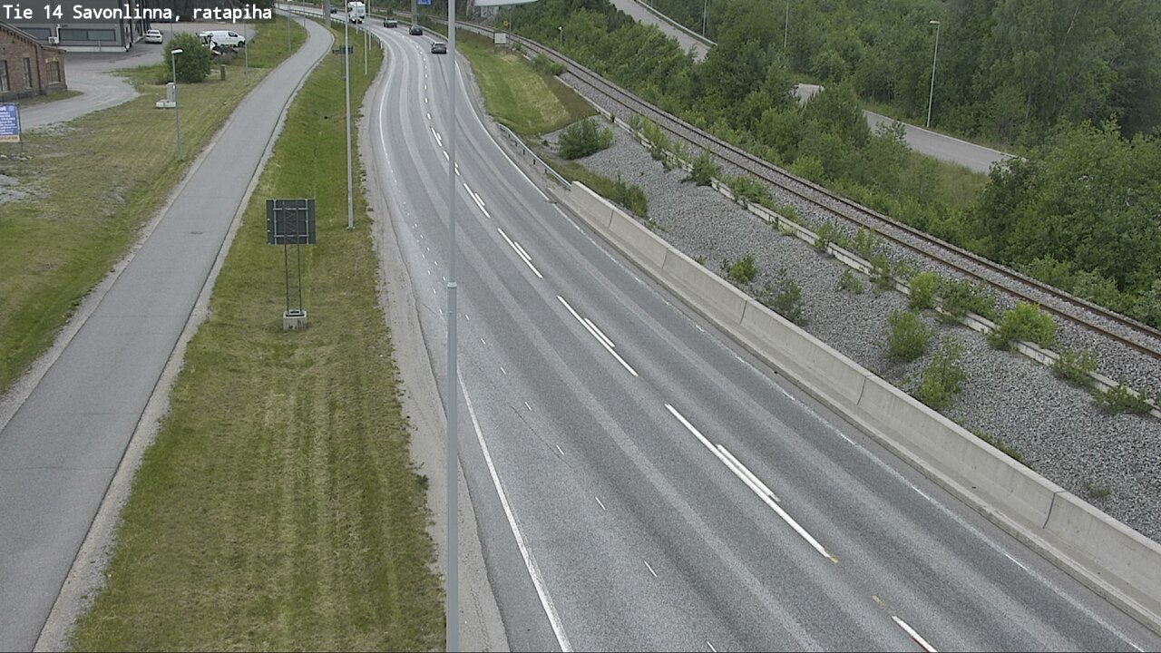 Kelikamerat Kuva Tie 14 Savonlinna, Ratapiha, Savonlinna, Etelä-Savo