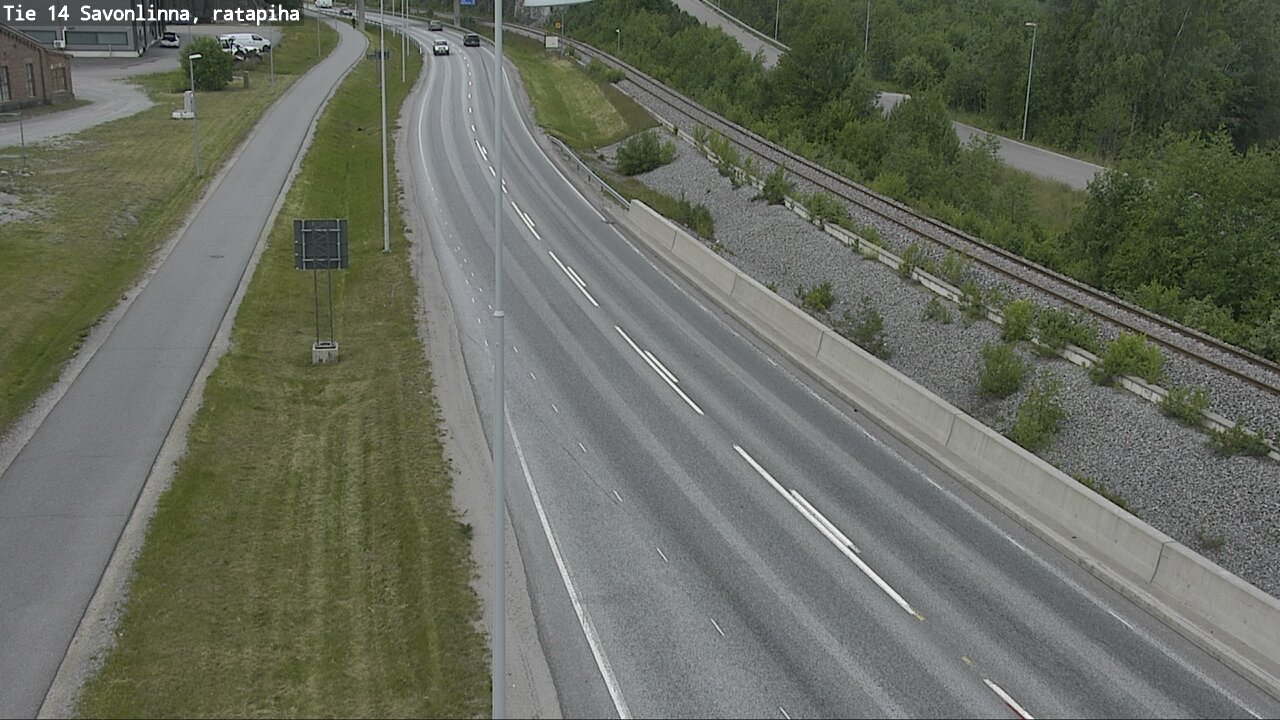 Kelikamerat Kuva Tie 14 Savonlinna, Ratapiha, Savonlinna, Etelä-Savo