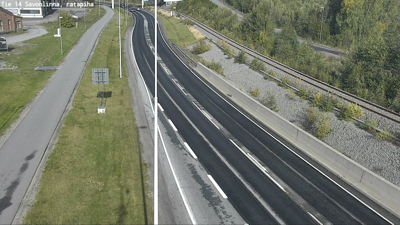 Weather Camera Image Road 14 Savonlinna, Ratapiha, Savonlinna, Etelä-Savo