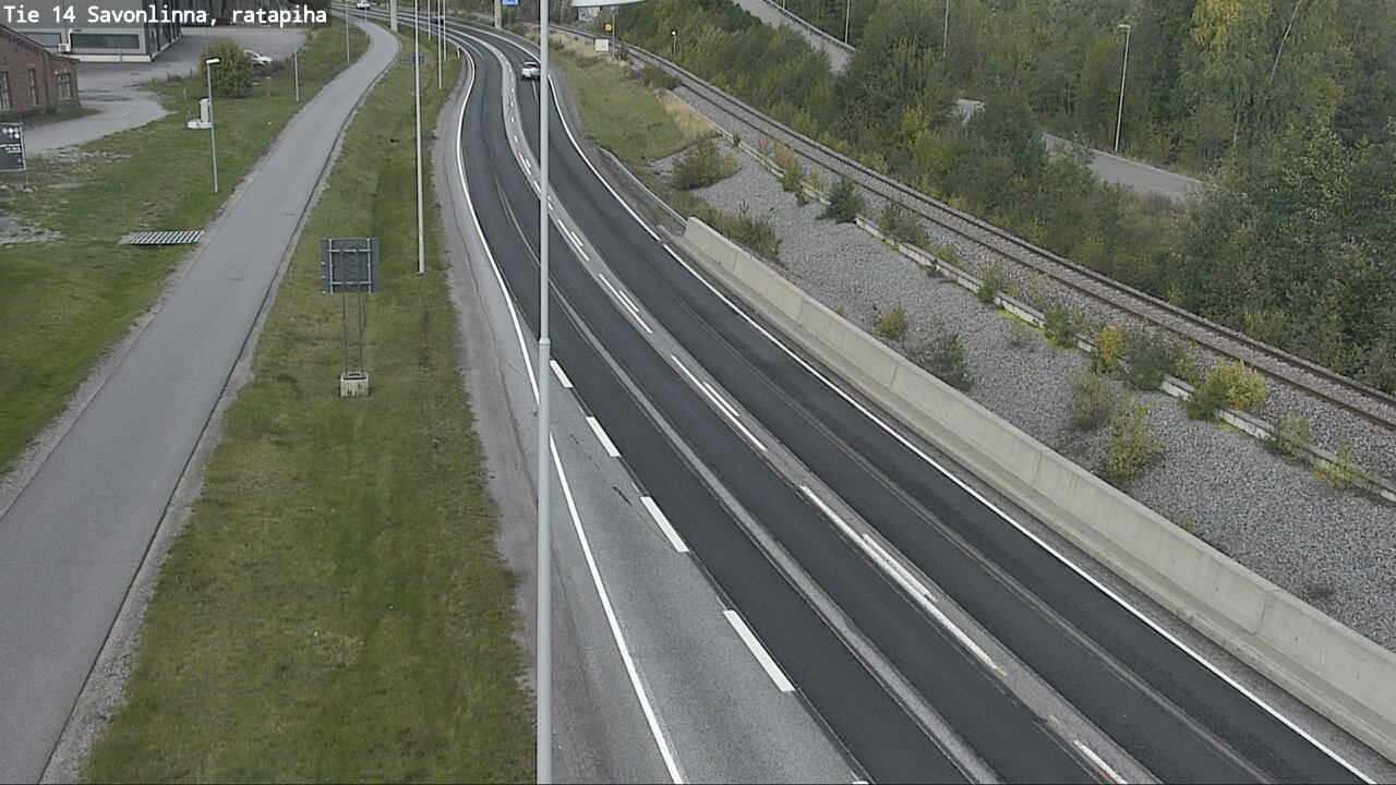 Weather Camera Image Road 14 Savonlinna, Ratapiha, Savonlinna, Etelä-Savo