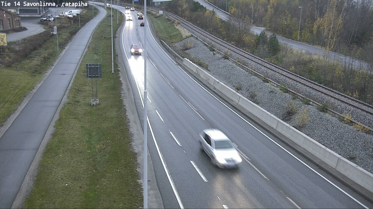 Kelikamerat Kuva Tie 14 Savonlinna, Ratapiha, Savonlinna, Etelä-Savo