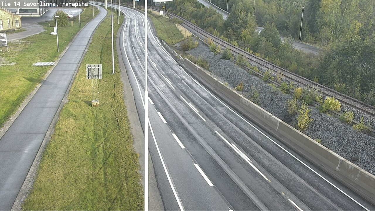 Weather Camera Image Road 14 Savonlinna, Ratapiha, Savonlinna, Etelä-Savo